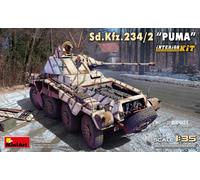 Sd.kfz.234/2 Puma. Intérieur Kit Tank 1:3 5 Plastique Model Kit Miniart