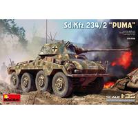 Sd.Kfz.234/2 Puma Tank 1:3 5 Plastique Model Kit Miniart