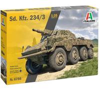 Sd.Kfz. 234/3 Char 1:35 Kit De Modèle En Plastique 6756 ITALERI