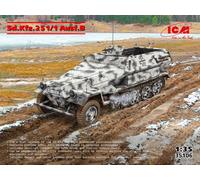 Sd.Kfz.251/1 Ausf.B 1:35 Kit De Modèle En Plastique ICM