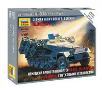 Maquette véhicule militaire : Sd Kfz 251/1 Stuka Fuss