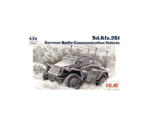 Sd.Kfz.261 Véhicule De Communication De Radio - Icm Icm72441-Icm
