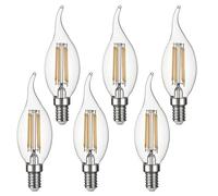 SD LUX CA35-E14 Ampoule LED pour lustre bougie 4W 450lm Equi40W 2700K 6PC