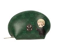 Sd Merchan- Trousse Ovale Slytherin Dessins Draco et Snape Harry Potter, SDTWRN24164, Vert, Carry-on 20-inch