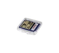 Hama SD Slim Box - Boîtier mémoire - capacité : 1 carte SD/MMC - transparent