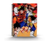 Sd Toys Cahier Goku Vs Vegeta 3d Dragon Ball Z
