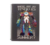 SD toys Carnet spiral Where Are My Testicles Rick et Morty