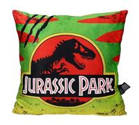 SD TOYS - Coussin carré Logo Voiture Jurassic Park - Emballage sous Vide - Dimensions 45 x 45 cm