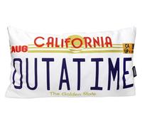 SD TOYS - Coussin rectangulaire Out a Time Retour vers Le Futur - Emballage sous Vide - Dimensions 45 x 45 cm