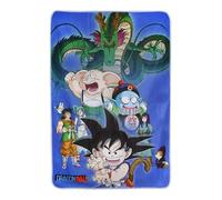 SD Toys Couverture Dragon Ball Shenron et Héros 100 x 150 cm