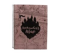 SD toys Cuaderno A5 Mapa Del Merodeador Harry Potter Cahier Carte du Maraudeur Mixte, Multicolore, 15x21