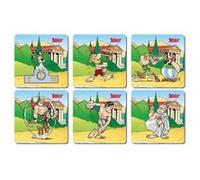 SD Toys dessous jeux olympiques Astérix, liège, multicolore, 3 x 9 x 9 cm, 6 pièces Multicolore G
