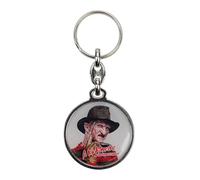 SD TOYS - Freddy Porte-clés rond en métal cauchemar sur elm street, multicolore, S