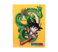 Sd toys Goku and Shenron Glass Poster Dragon Ball Officiel Merchandising Décorations Meubles Stickers Décoration de la Maison Multicolore (Multicolore) Unique
