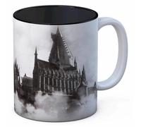 SD Toys - Harry Potter Hogwarts Mug céramique, Blanc, 8 cm