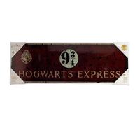 sd toys Cristal Hogwarts Express Glass Poster Harry Potter Official Merchandising Décoration de la Maison Unisexe Adulte Multicolore Unique