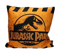 SD Toys Oreiller Jurassic Park Caution Yellow Logo 40 x 40 cm G