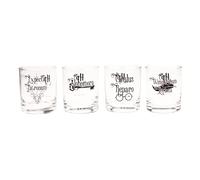 SD TOYS - Lot de 4 verres en verre Harry Potter 370 ml
