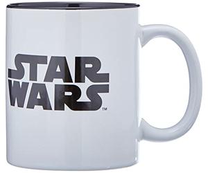 SD Toys Mug Star Wars Logo, Noir et Blanc, 320 ML