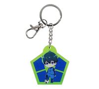 SD TOYS - Porte-clés acrylique Chibi Yoichi Isagi Blue Lock - Couleur verte, vert, S