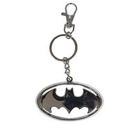 SD Toys Porte-Clés 'Batman' - Logo Metal Gris pour Enfants Unisexes