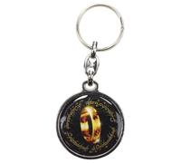 SD TOYS - Porte-clés rond The One Ring - Le Seigneur des Anneaux - Porte-clés - Porte-Clés - Cadeaux originaux - Produit officiel sous licence