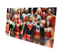 SD toys - Poster en verre de justice avec inscription « League Glass » - Multicolore