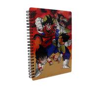 SD TOYS REDSTRING - Cahier 3D Dragon Ball Z Goku Vs Vegeta, Multicolore (RS531137)