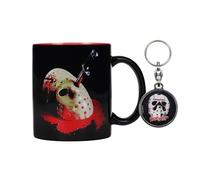 SD TOYS - Set tasse poster masque + porte-clés en métal vendredi 13