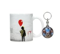 SD TOYS - Set Tasse You'll Float Too + Cadeau Porte-clés Métal IT