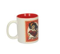 SD Toys Tasse avec Motif Wonder Woman Amazone, céramique, Blanc et Rouge, 10 x 14 x 12 cm