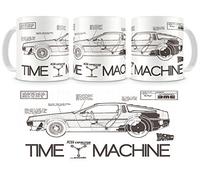 SD TOYS Taza Time Machine Regreso al Futuro