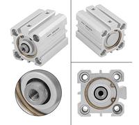 SDA 25x30 Compact Compact Pneumatique Pneumatique Double Action Air Cylinder Long Service Life Easy Installation pour un Usage Industriel