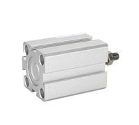 SDA B Serie Filetage extérieur - Alésage 12, 16, 20, 25, 32, 40, 50, 63, 80 mm - Course 5 10 20 25 30 40 45 50 mm - Cylindre pneumatique compact et fin - Cylindre fin (Stroke 45 mm, Bore 50 mm)