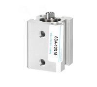 SDA Pneumatique Compact 25 32 40 mm Alésage à 5 10 15 20 30 35 40 45 50 mm Course 1 Pièces(Stroke 45mm,Bore 25mm)