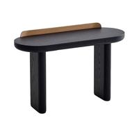 SDA287MZ Accueil Bureau Compact de 50 Pouces avec Petit tiroir, Coiffeuse Chambre Noire Vintage Rangement Bureau