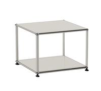 SDA287MZ Affichages Table d'appoint modulaire for canapé, Table de Rangement à épissure arbitraire, Meuble Salon Minimaliste Moderne Tous Les Jours(Blanc,Grand)