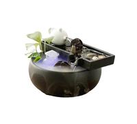 SDA287MZ Cascade Fontaine d'intérieur de Table avec Roue Feng Shui for la méditation et Relaxation Méditation