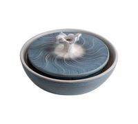SDA287MZ Cascade Petite Fontaine d'intérieur de Bureau | Décoration en céramique de table à thé