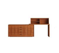 SDA287MZ Coiffeuse Coiffeuse médiévale en Bois Massif, Style français rétro, Moderne et Minimaliste, for Chambre à Coucher, Queue de lit