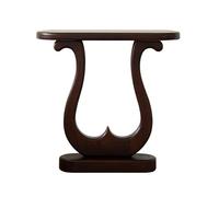 SDA287MZ Entrées Nouvelle Table d'entrée en Bois Massif de Style Chinois, Console Moderne, canapé étroite, d'appoint for Salon, Chambre, Hall, Couloir Couloirs(Bruin,Moyen)