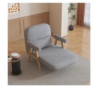 SDA287MZ Ergonomique Canapé-lit, canapé-lit avec accoudoir, Moderne Dossier réglable, canapés Convertibles for Salons, Bureaux, Petits espaces, Appartements(Light Grey,80cm)