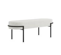 SDA287MZ Hall d'entrée Banc de Bout lit Style crème Tabouret Salle à Manger créatif Chevet Chambre Porte d'entrée Langer Vestiaire(Petit)