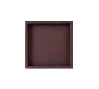 SDA287MZ Léger Soucoupe for Pot de Fleurs en Imitation Ciment, for intérieur et extérieur, bac Drainage carré for Plantes(Bruin,XXL)