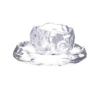 SDA287MZ Polyvalent Tasse de dégustation thé chinois avec sauce, petite tasse à Kung Fu en verre dépoli, 50 ml(Transparent)