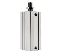 SDA32/40/50/63mm Alésage 110 120 125 130 140 150mm, Cylindre Pneumatique À Double Effet Course Longue, Piston Compact Précision Fonctionnement Fluide(SDA40 With Magnet -B,Stroke 110mm)