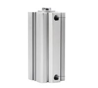 SDA32/40/50/63mm Alésage 110 120 125 130 140 150mm, Cylindre Pneumatique À Double Effet Course Longue, Piston Compact Précision Fonctionnement Fluide(SDA50 With Magnet,Stroke 140mm)