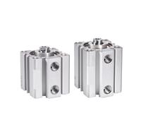 SDA63 cylindre pneumatique compact, course 5 10 15 20 25 30 35 40 45 50 60 70 75 80 90 100mm double effet(SDA63x90,-S With magnet)