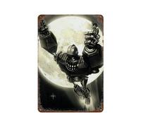 SDAEWUBB Affiche de film Iron GiantWall Decor Art Metal Tin Poster Modern Bar Decorations30 x 20 cm