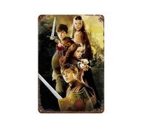 SDAEWUBB Affiche de film The Chronicles of Narnia Prince Caspian Décoration murale en métal Affiche moderne Bar Décorations 30 x 20 cm